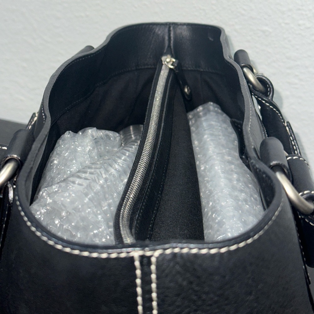 Celine Boogie Black Leather Bag‎ & Wallet Set - Picture 7 of 16